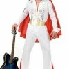 Charades Rhinestone Rockstar Jumpsuit W/ Cape Plus Decades 1 Charades Rhinestone Rockstar Jumpsuit W/ Cape Plus Decades