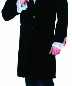 Charades Gentleman Jim In Black Or Burgundy Steampunk & Victorian