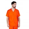 M&M Scrubs Uniforms & Occupations Scrub Top Orange