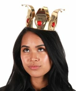Elope Crowns & Tiaras Crown Queen Of Hearts Mini Gold