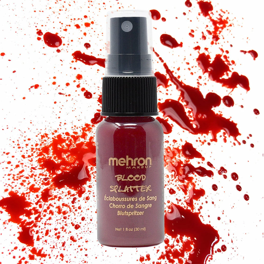 Mehron Blood Splatter Spray 3 Mehron Blood Splatter Spray
