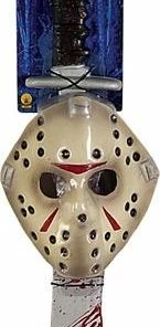 Rubies Jason Mask W-Machete