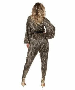 California Costumes Gold Disco Queen