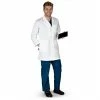 M&M Scrubs Lab Coat Men's IPad White