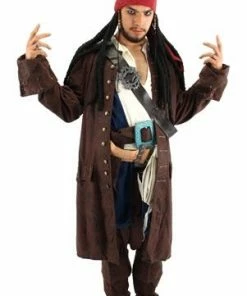 Elope Pirate & Medieval/Renaissance Jack Sparrow Pirate Scarf W-Dreads