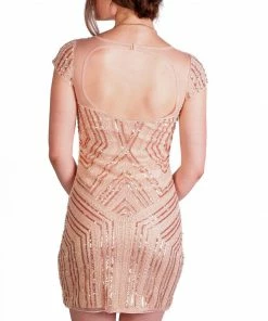 Western Fashion Flapper Angles Beige Decades