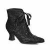 Ellie Shoes 2.5" Heel Black Lace Boot Women's Shoes 1 Ellie Shoes 2.5" Heel Black Lace Boot Women's Shoes