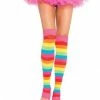 Leg Avenue Leg Warmers Rainbow Hosiery & Lingerie