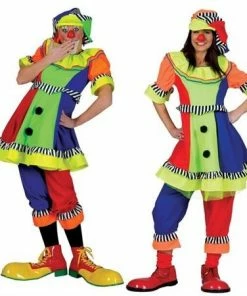 Funny Fashions Circus & Animals Spanky Stripes Olivia Womens Clown