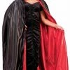 Forum Novelty Reversible Vampire Cape Black/Red
