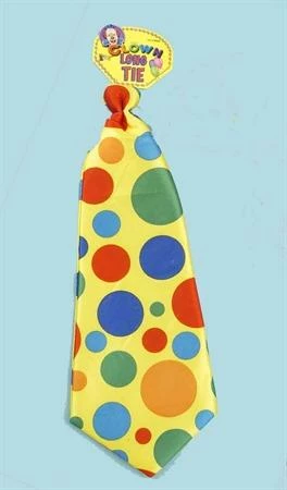 Forum Novelty Circus & Animals Clown Jumbo Tie Multicolor 3 Forum Novelty Circus & Animals Clown Jumbo Tie Multicolor