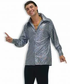 Forum Novelty Hustle Hunk Disco Shirt Plus