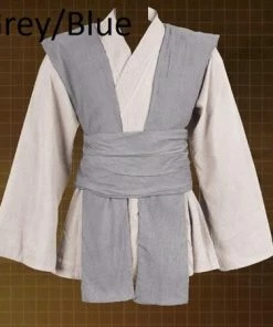 Museum Replicas Limited Jedi Tunic W-Cloth Belt Grey-Blue Movies/TV/Games