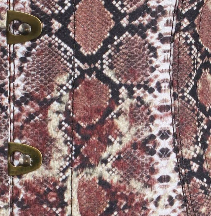 The Corset Company Corsets & Corset Dresses Overbust Corset Snake Print 5 The Corset Company Corsets & Corset Dresses Overbust Corset Snake Print