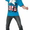 Rubies Superheroes & Villains Captain America Comic T-Shirt 2 Rubies Superheroes & Villains Captain America Comic T-Shirt