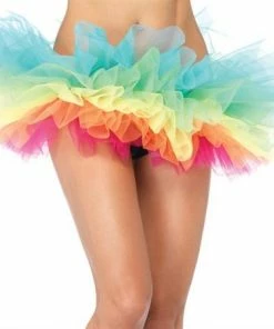 Leg Avenue Rainbow Organza Tutu Bustles & Crinolines
