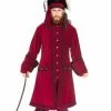Pirate Dressing Pirate Coat Lowther Red 1 Pirate Dressing Pirate Coat Lowther Red