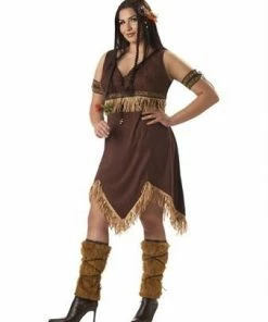 California Costumes Sexy Indian Princess Plus Western & Native American