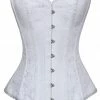 The Corset Company Brocade Overbust White Corsets & Corset Dresses