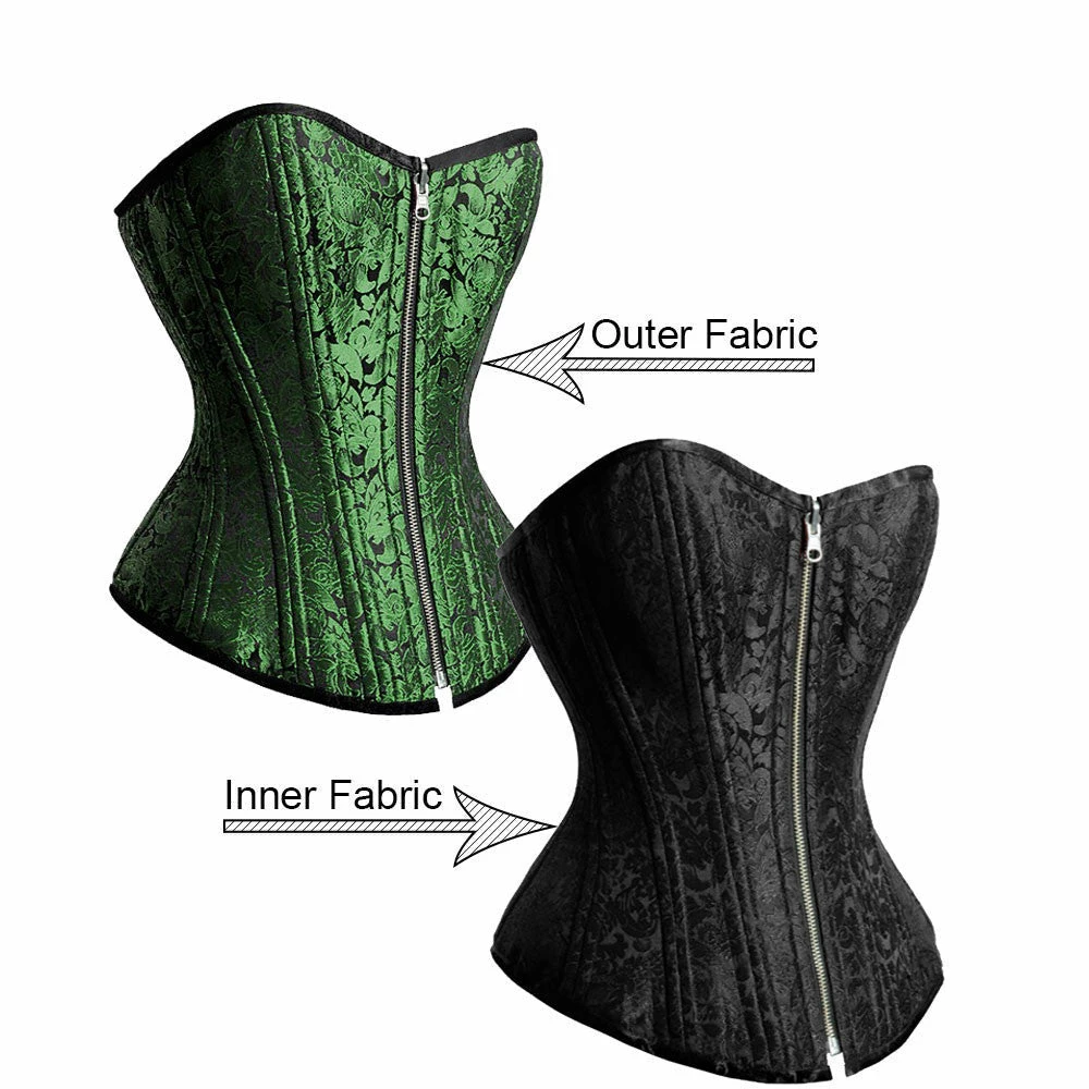 Corset Factory Corset Overbust Dominique Reversible Brocade Corsets & Corset Dresses