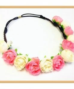 Ivy Trading Inc (Cutie Collections) Headband Rose Stretchy Storybook & Fairytale