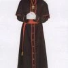 Funny Fashions Religious & Historical Cardinal Black With Red Piping