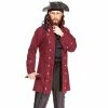 Pirate Dressing Buccaneer Coat Red 1 Pirate Dressing Buccaneer Coat Red