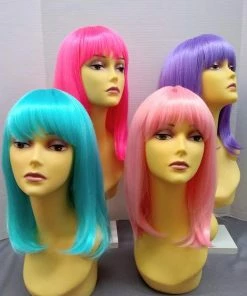 West Bay Doll Long Bob Wig In 12 Colors Black