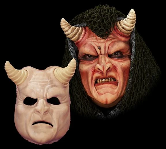 Stage Frights Demon W/Horns Prosthetic Prosthetics 3 Stage Frights Demon W/Horns Prosthetic Prosthetics