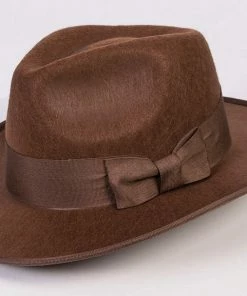 Rubies Fedoras, Homburgs & Pork Pies Hat 1940's Adventurer