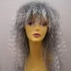 Alicia International Grey & White Grandma Wig 2 Alicia International Grey & White Grandma Wig