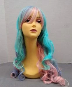 Alicia International Celesti Pastel Multi Colored Wig