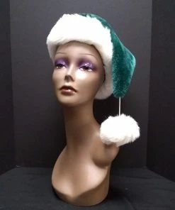 Halco Plush Fur Santa Hat