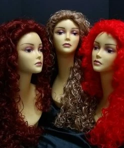 West Bay Butterfly Long Curly Wig Auburn