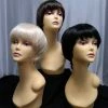 West Bay Black 60s Mod Man Wig