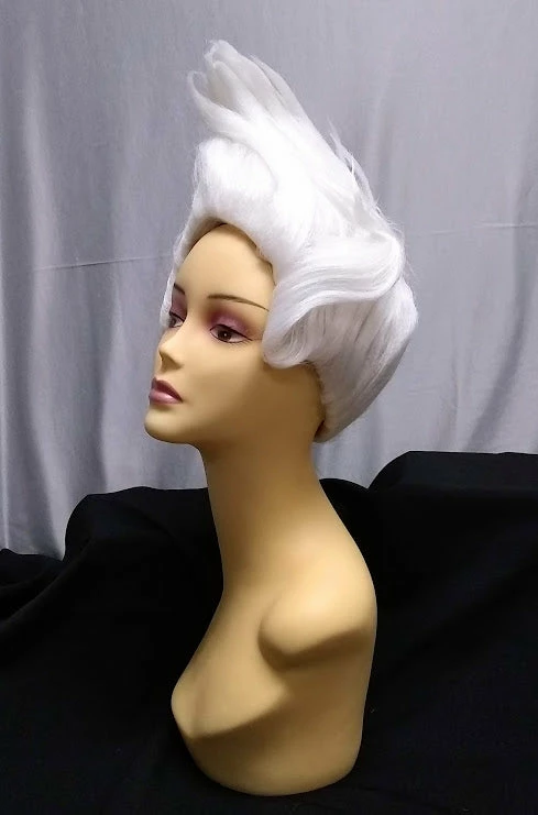 Alicia International Sea Witch Wig Grey & White 4 Alicia International Sea Witch Wig Grey & White