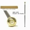 Sigma Impex Inc. Canes & Staffs Cane Watch Top Gold 2 Sigma Impex Inc. Canes & Staffs Cane Watch Top Gold