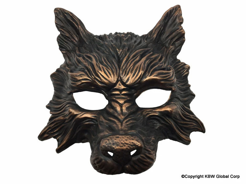 KBW Global Corp Masquerade Masks Mask Wolf Face 3 KBW Global Corp Masquerade Masks Mask Wolf Face