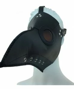 KBW Global Corp Plague Dr. Leatherette Gas Mask Horror Masks