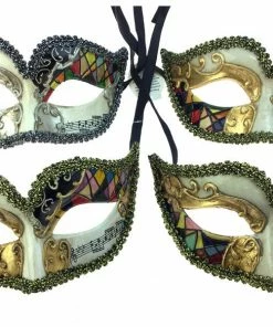 KBW Global Corp Mask Stanza & Stained Glass Assorted Masquerade Masks
