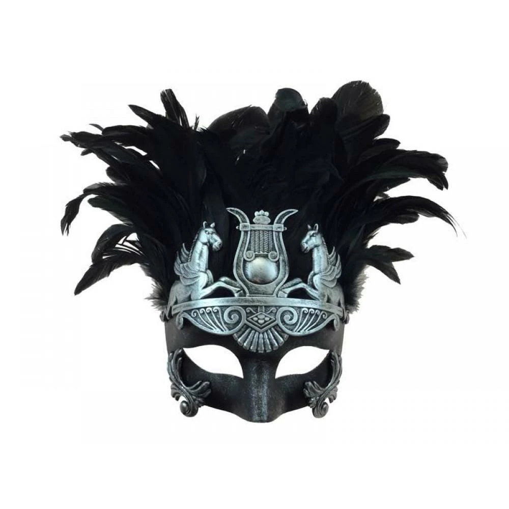 KBW Global Corp Venetian W/ Feathers Masquerade Masks 4 KBW Global Corp Venetian W/ Feathers Masquerade Masks