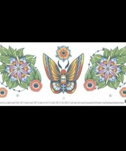 Tinsley Transfers Moth Tattoos & Tattoo Effects