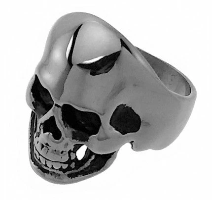 AABStyle Ring Stainless Steel Biker Skull Bracelets & Rings 3 AABStyle Ring Stainless Steel Biker Skull Bracelets & Rings