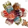 Ceci Jewelry, Inc. Bracelets & Rings Ring Rhinestone Flower Multicolor