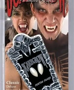 Scarecrow Classic Custom Fangs Boxed Fake Teeth And Mouth Effects