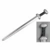 Top Quest Inc. 30" Roman Gladius Foam Sword W/Metallic Chrome Finish Blades