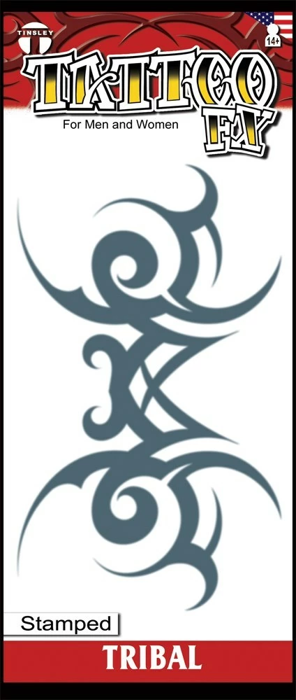 Tinsley Transfers Tattoos & Tattoo Effects Stamp 4 Tinsley Transfers Tattoos & Tattoo Effects Stamp