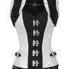 The Corset Company Overbust Black-White W-Bolero Corsets & Corset Dresses 2 The Corset Company Overbust Black-White W-Bolero Corsets & Corset Dresses