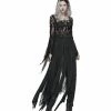 Western Fashion Dress Gothic Black Web 1 Western Fashion Dress Gothic Black Web