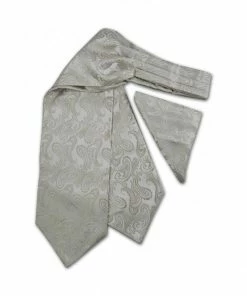 Brand Q, Inc Men's Formalwear Accessories Ascot W/ Pocket Square In 6 Colors